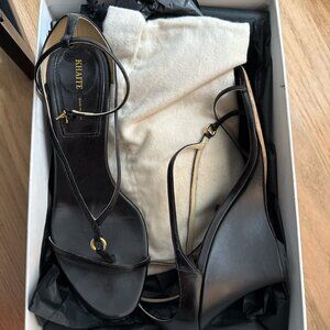 Khaite Marion 90mm wedge sandals